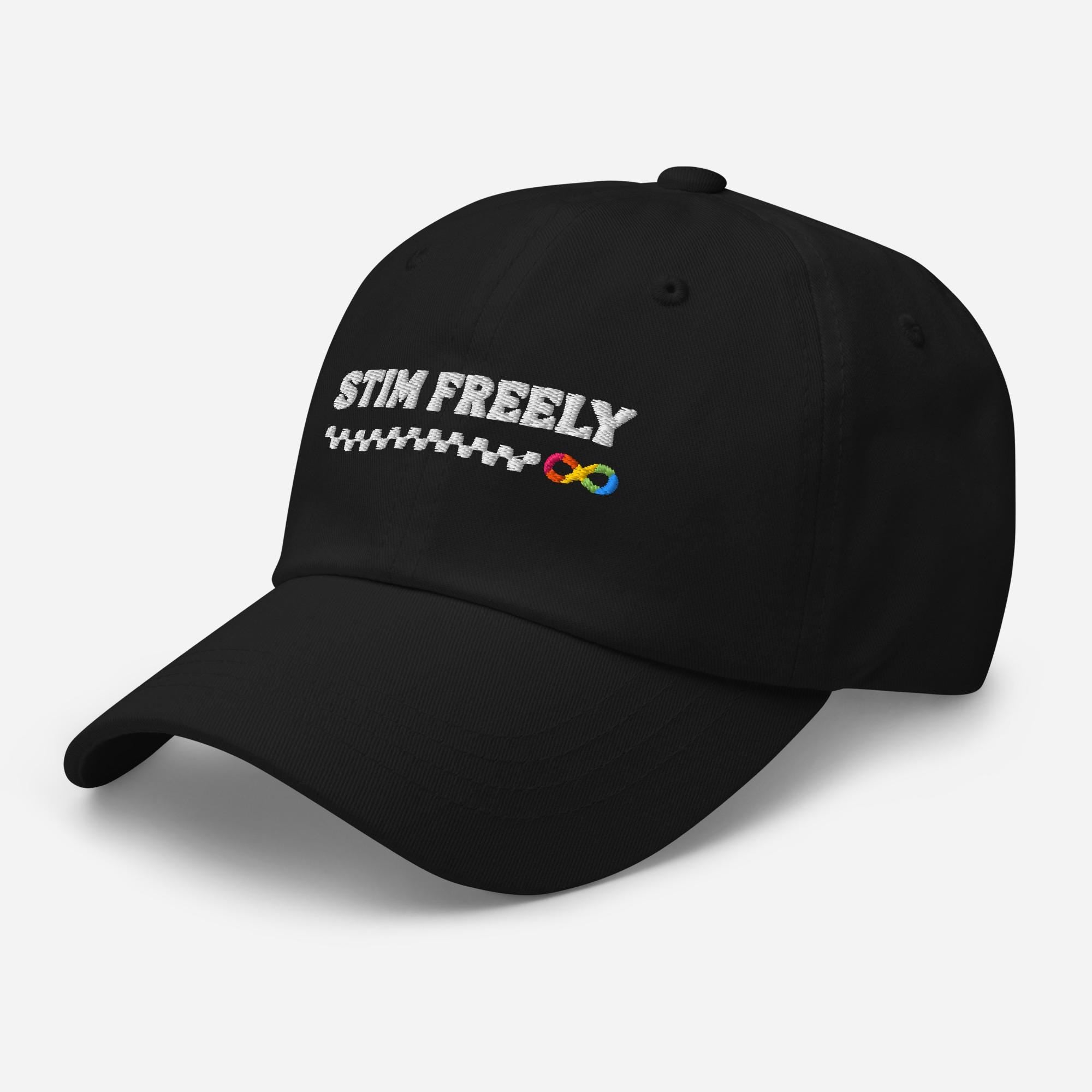 Stim Freely Autism Awareness Dad hat