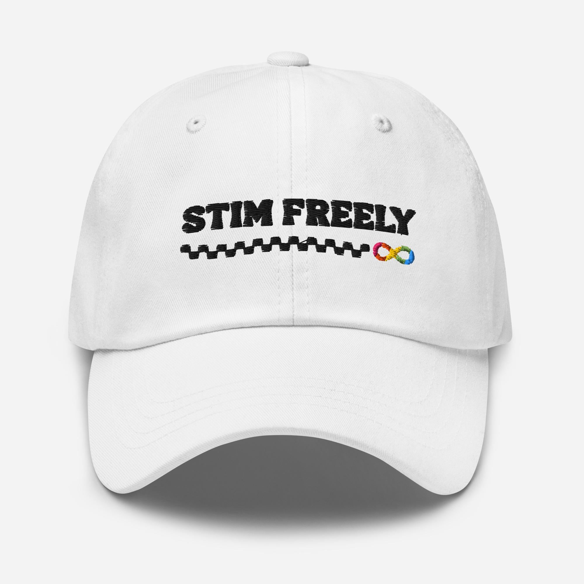 Stim Freely Autism Awareness Dad hat