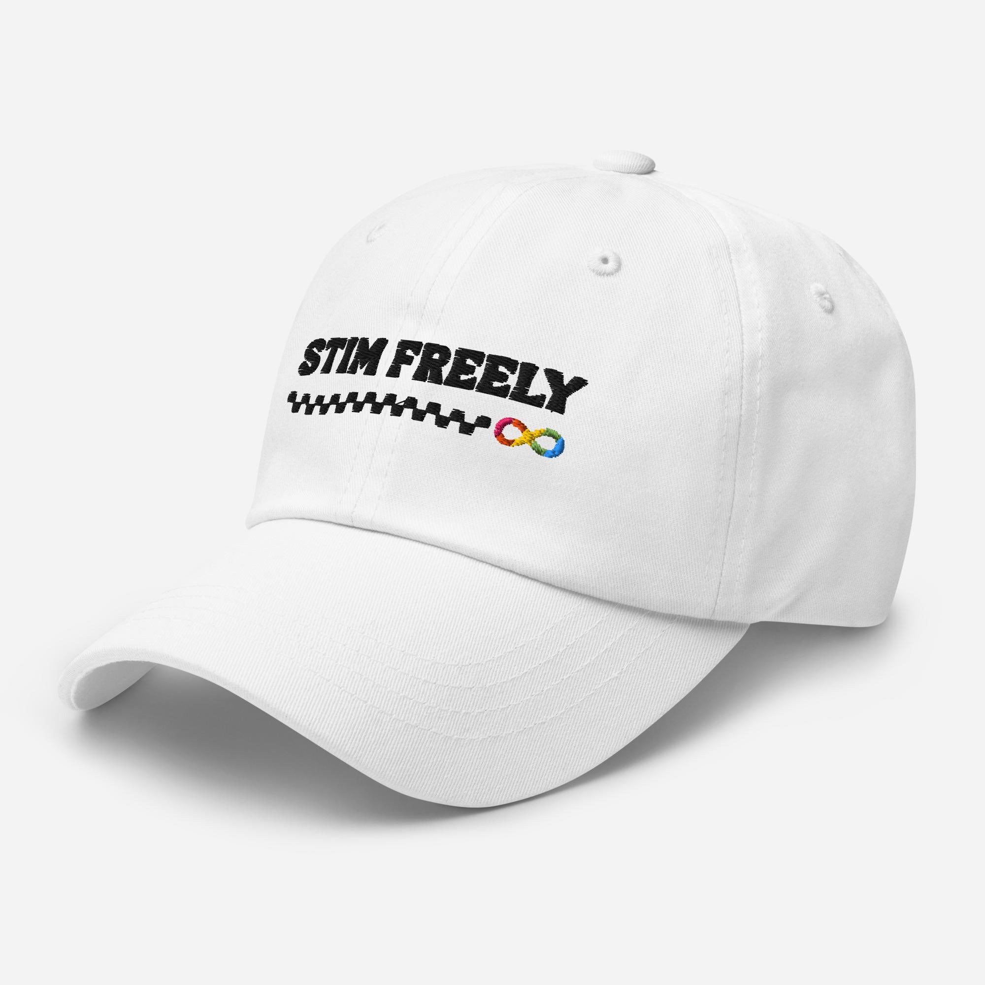Stim Freely Autism Awareness Dad hat