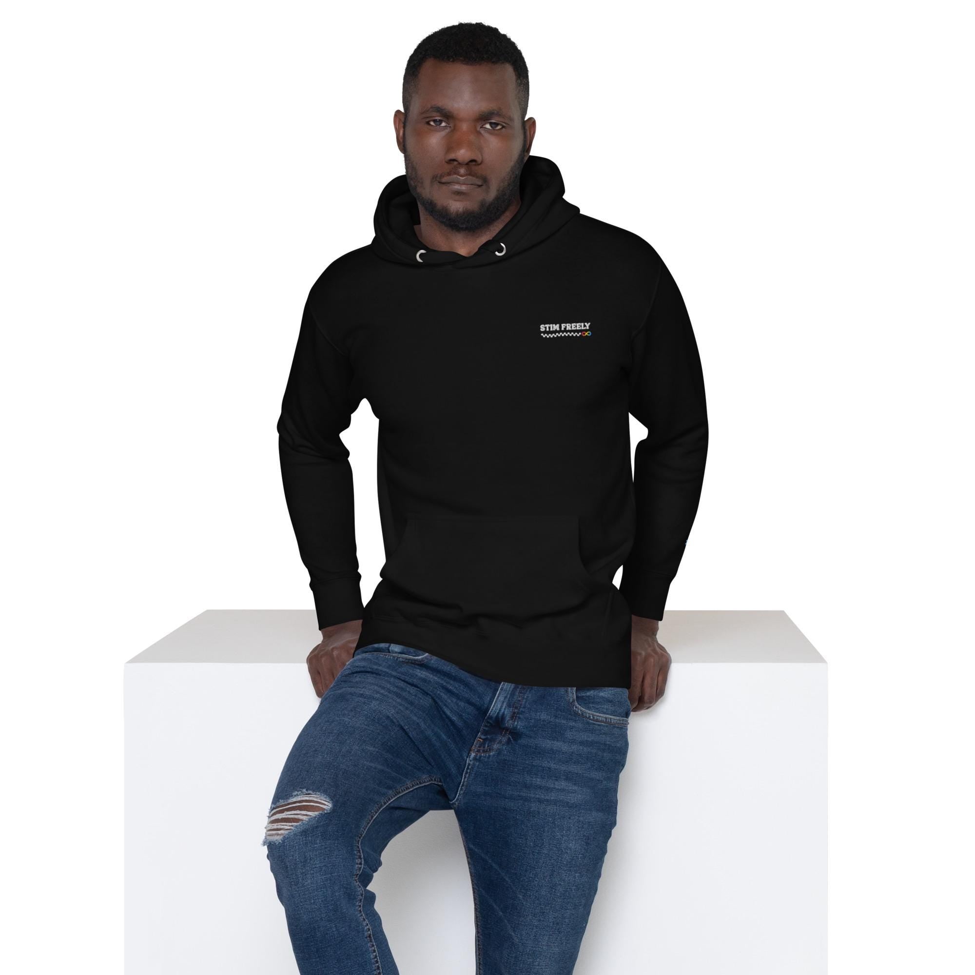 Stim Freely Celebrate all Minds Autism Awareness Hoodie