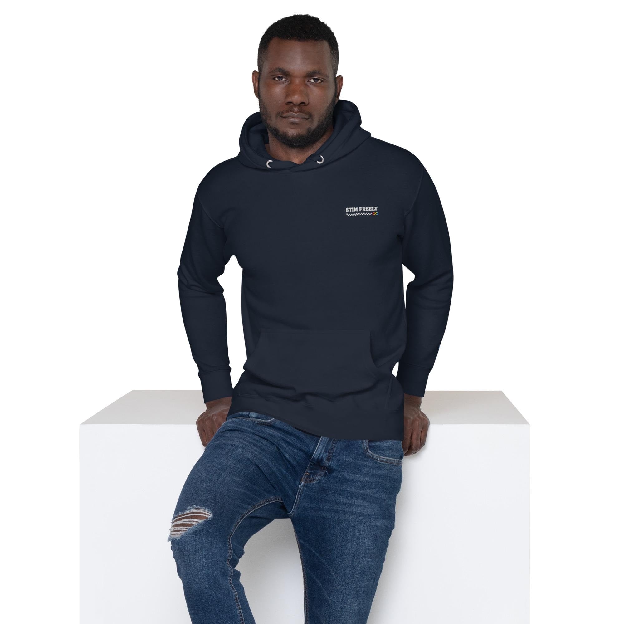 Stim Freely Celebrate all Minds Autism Awareness Hoodie