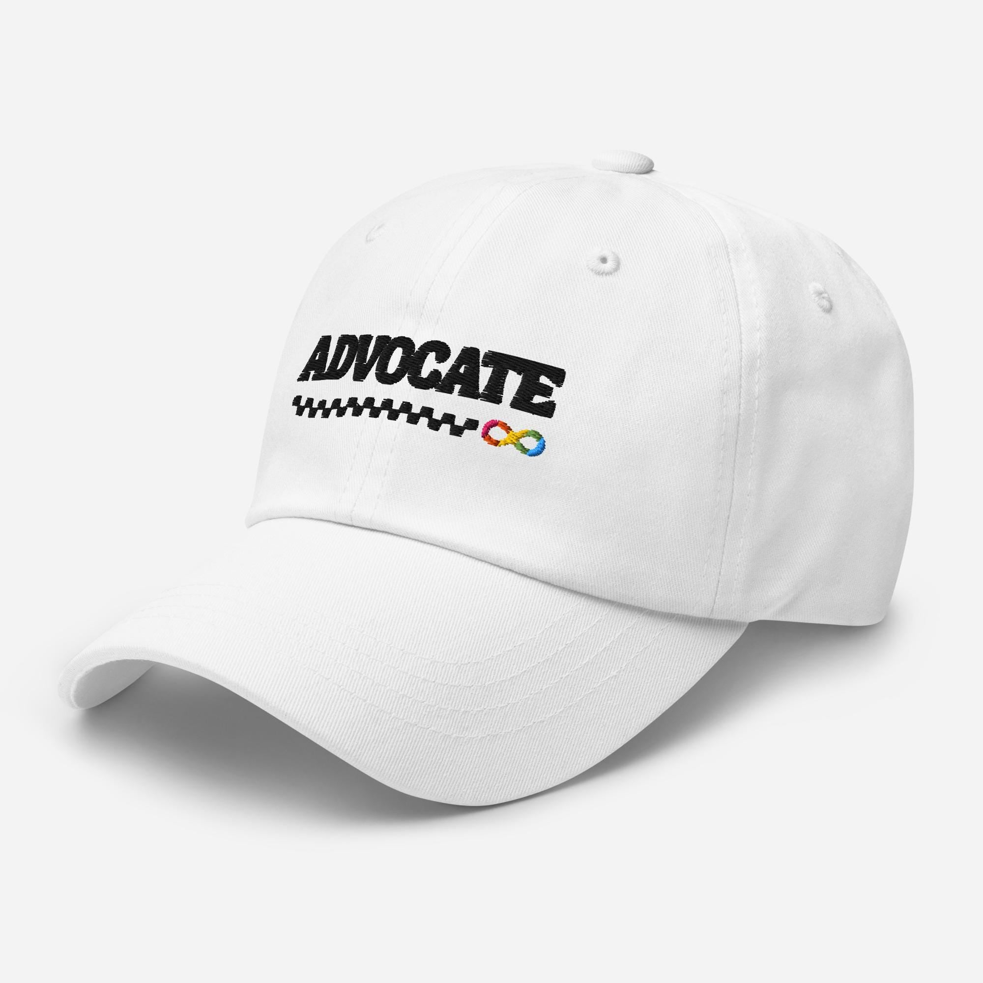 Advocate Autism Awareness Dad hat