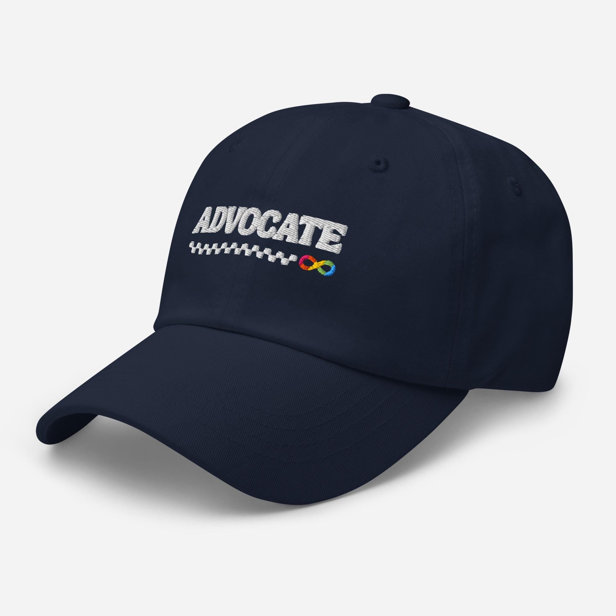 Advocate Autism Awareness Dad hat