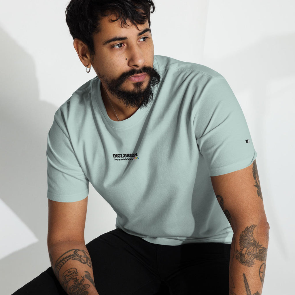 Inclusion Autism Awareness Men’s premium heavyweight tee