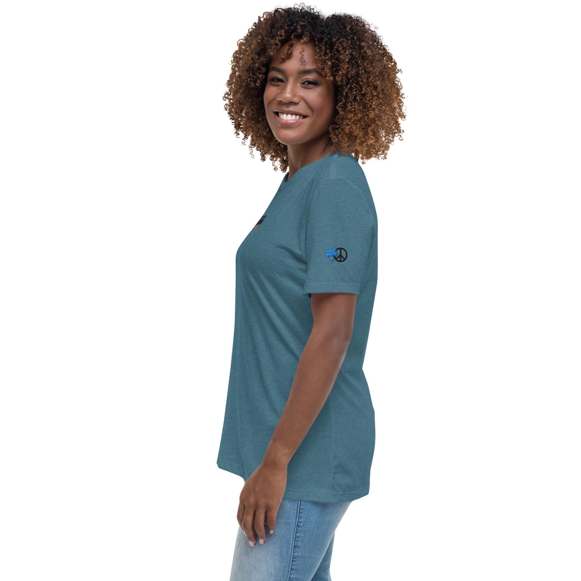 Peace of the Puzzle Autism Awareness Women's Relaxed T-Shirt