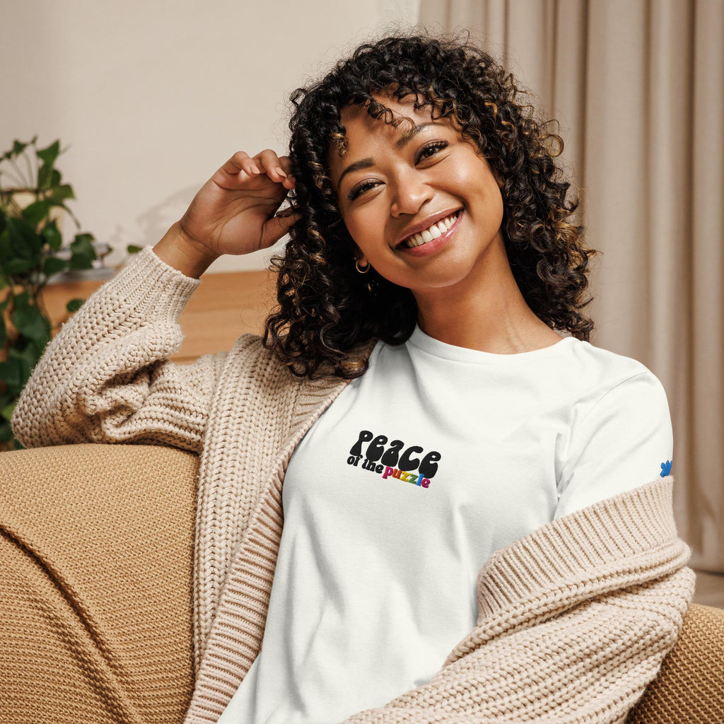 Peace of the Puzzle Autism Awareness Women's Relaxed T-Shirt