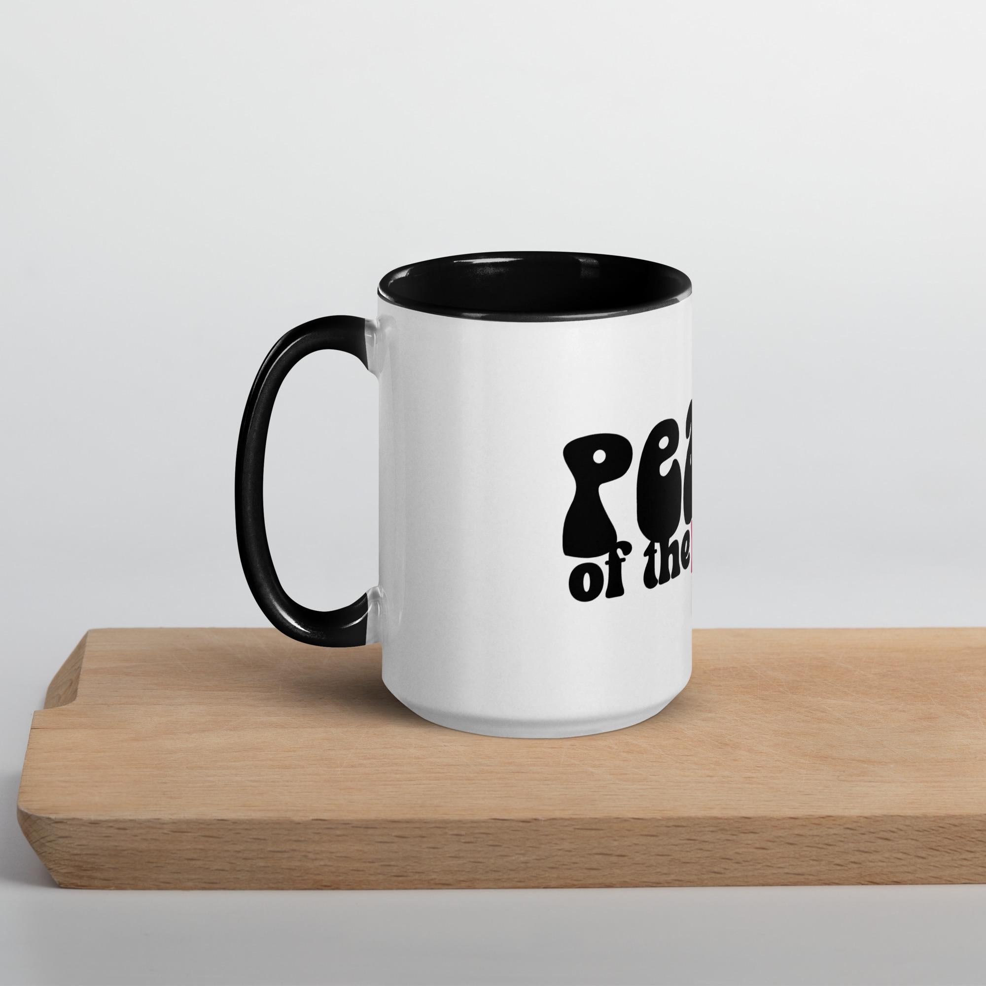 Peace of the Puzzle Autism Awareness Mug with Color Inside