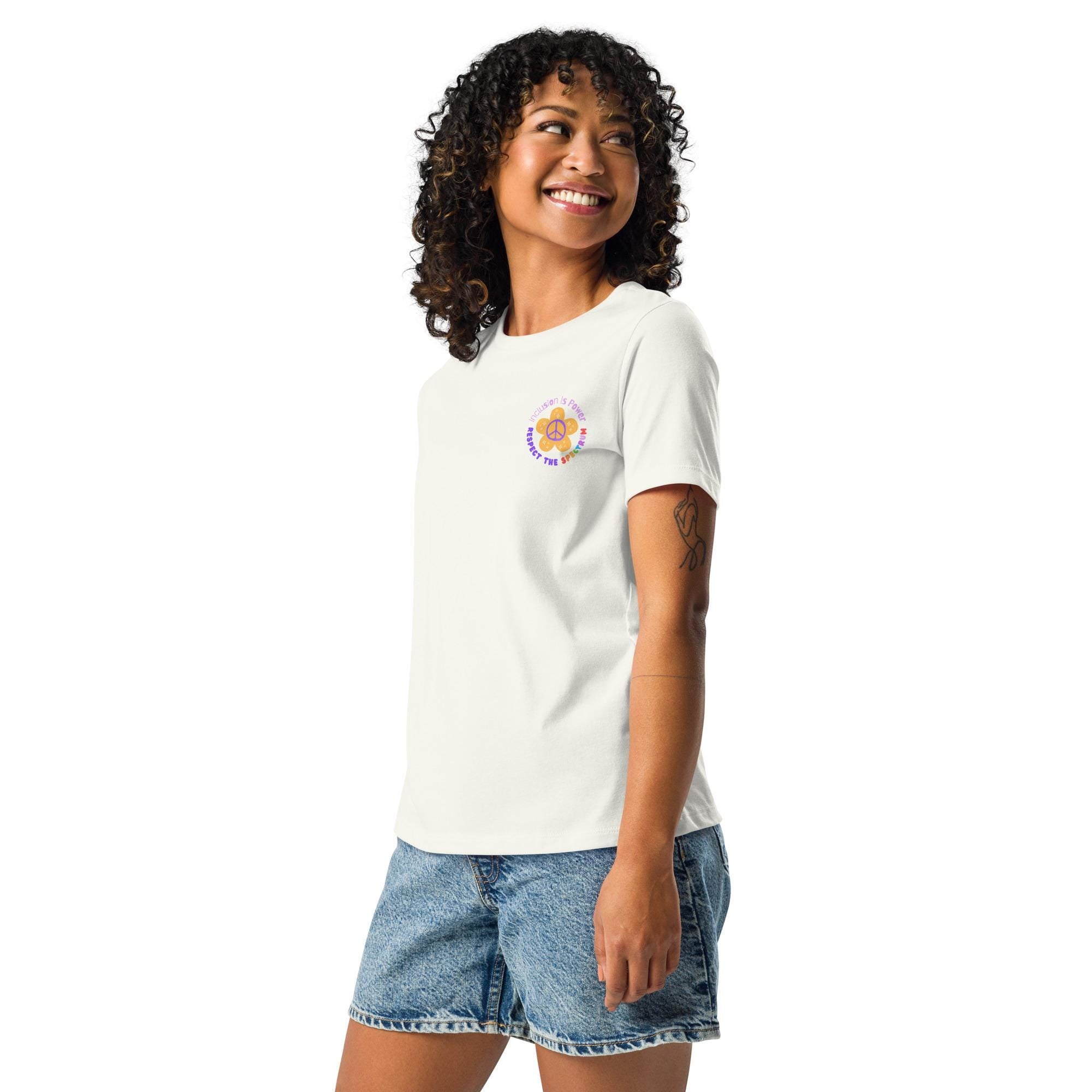 Inclusion is Power Respect the Spectrum Women's Relaxed Tee
