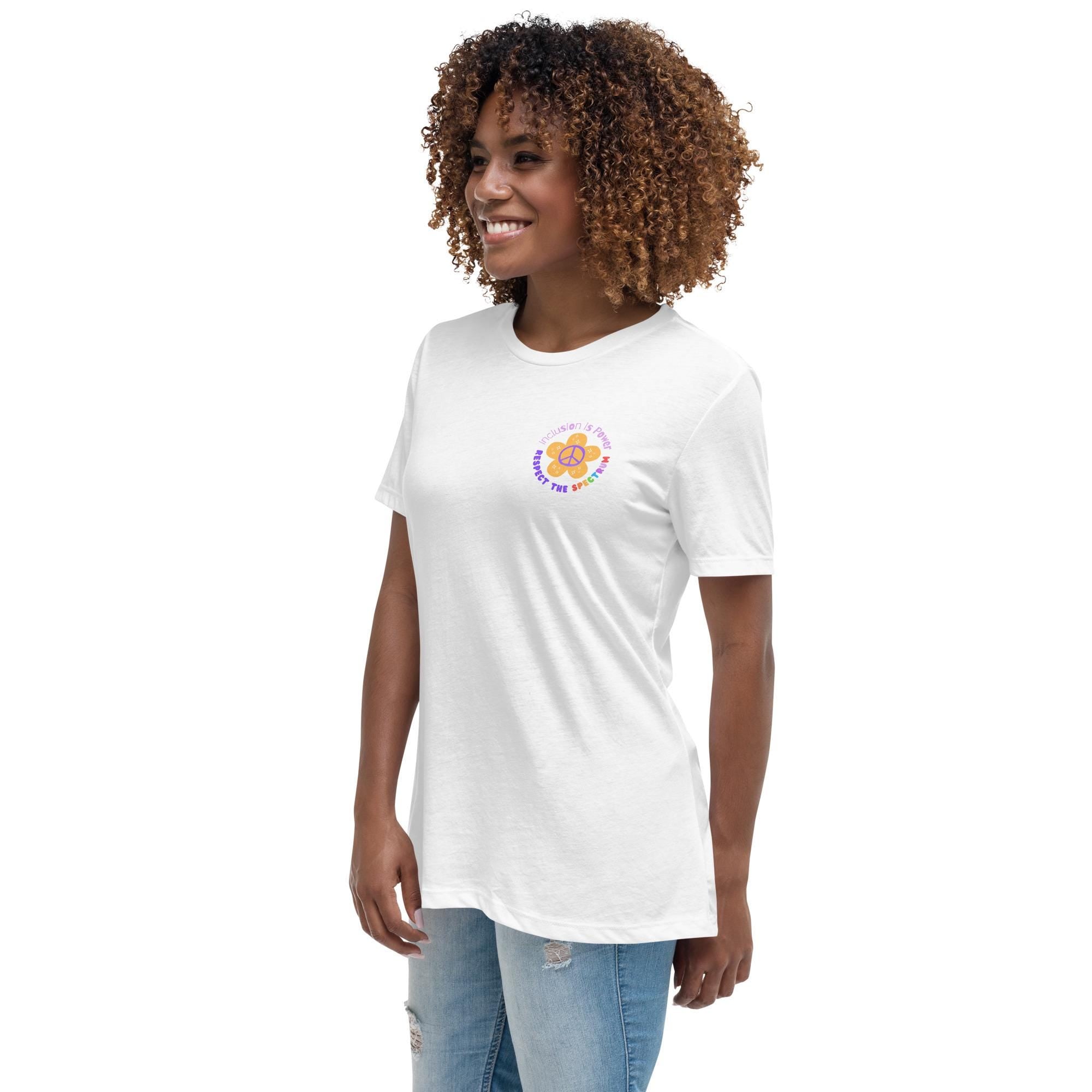 Inclusion is Power Respect the Spectrum Women's Relaxed Tee