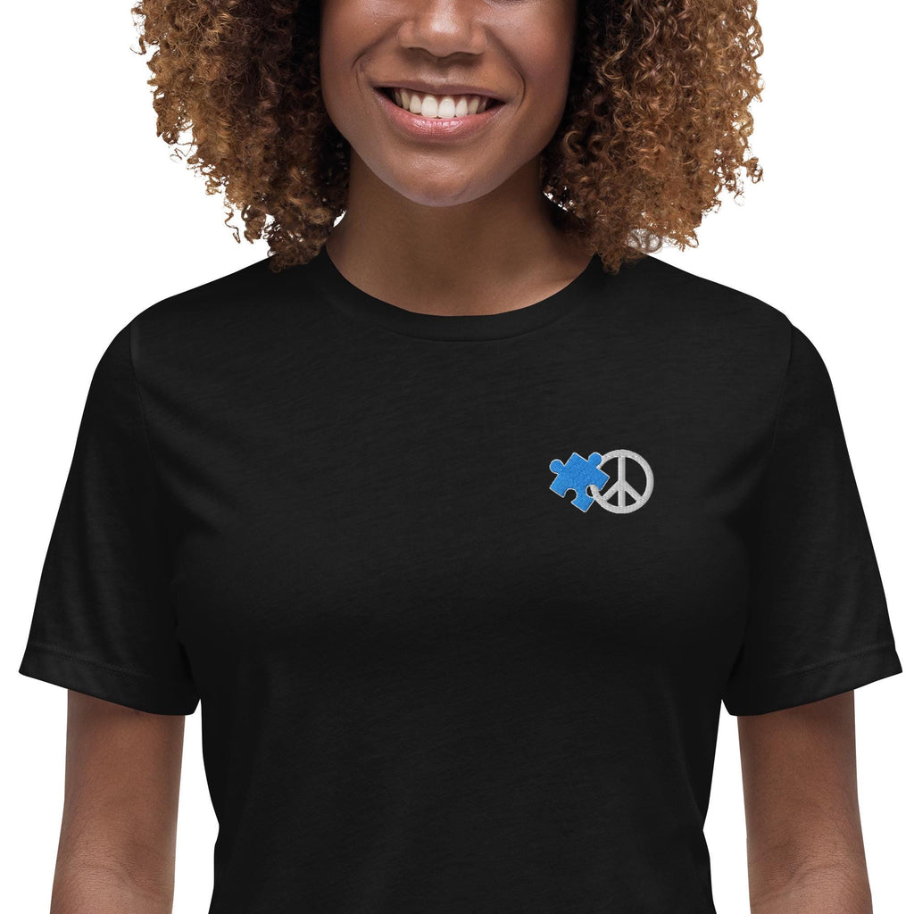 Acceptance is the Solution Autism Awareness Women's Relaxed Tee