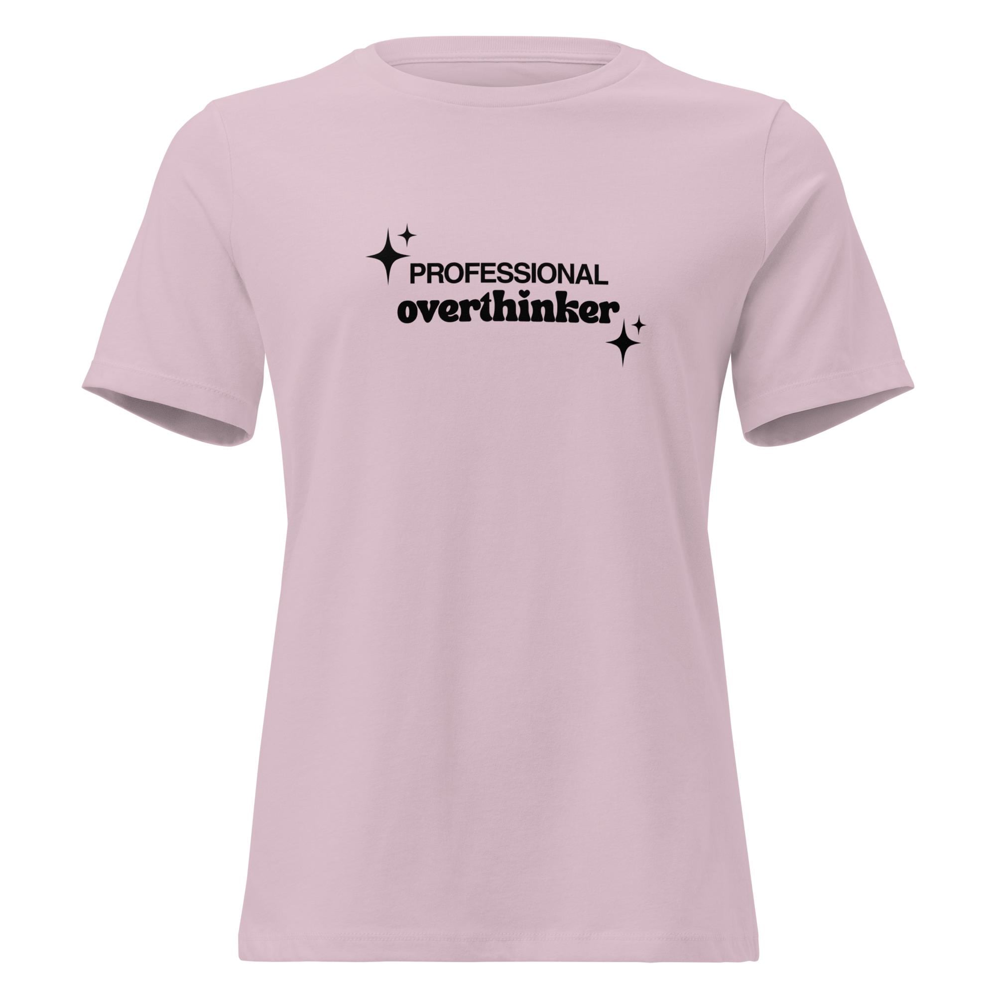 Professional Overthinker Neurodiversity Awareness Women's Relaxed Tee