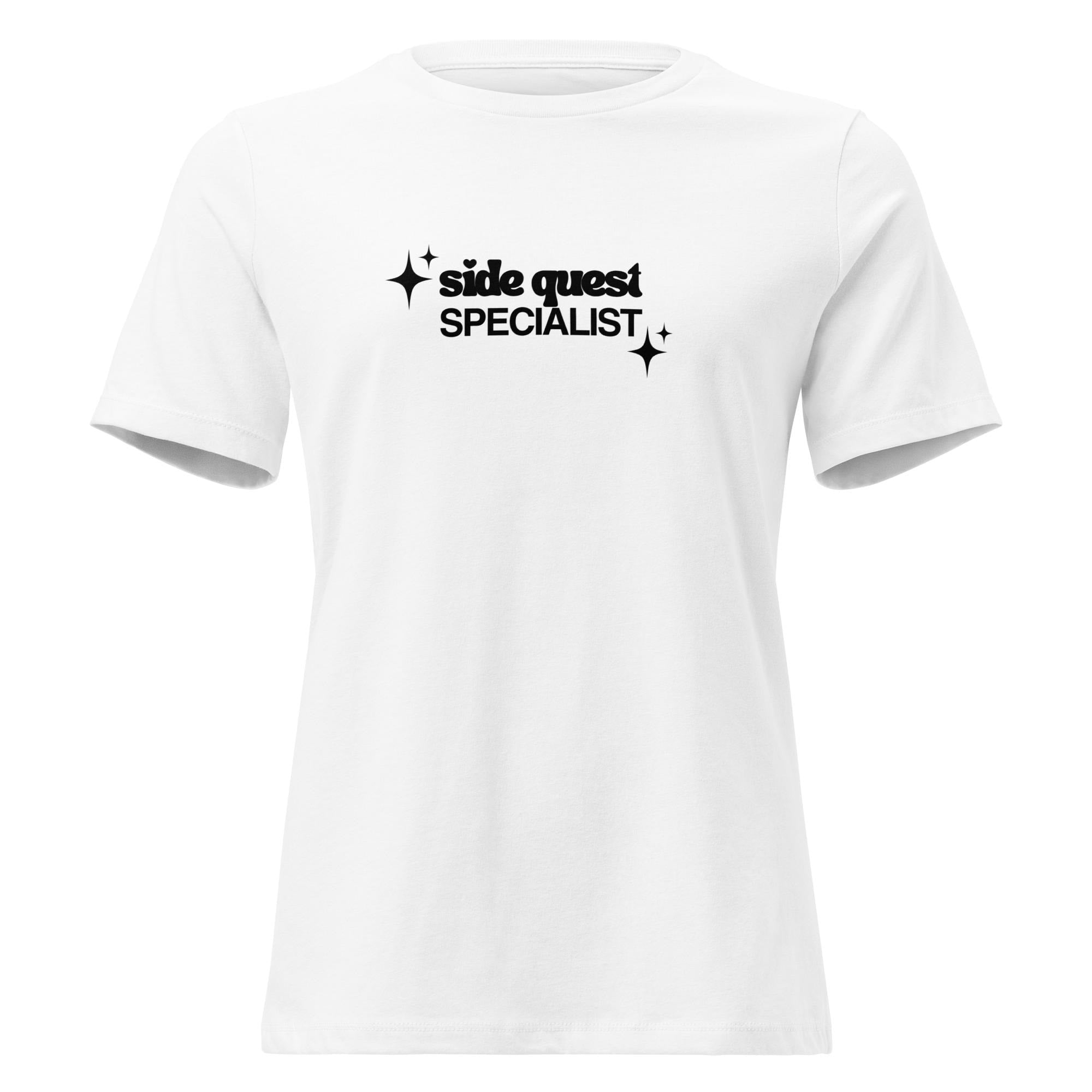 Side Quest Specialist Neurodiversity Awareness Women's Relaxed Tee