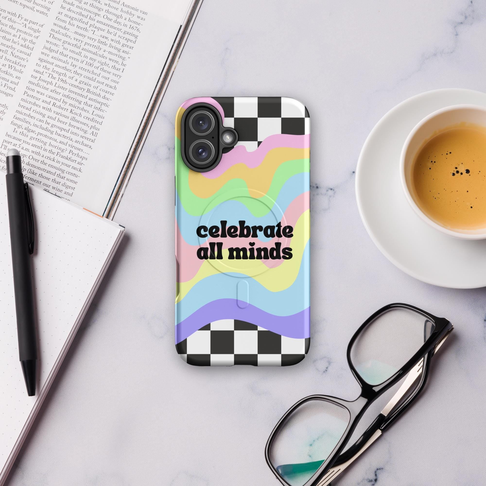 Celebrate all Minds MagSafe® tough case for iPhone®