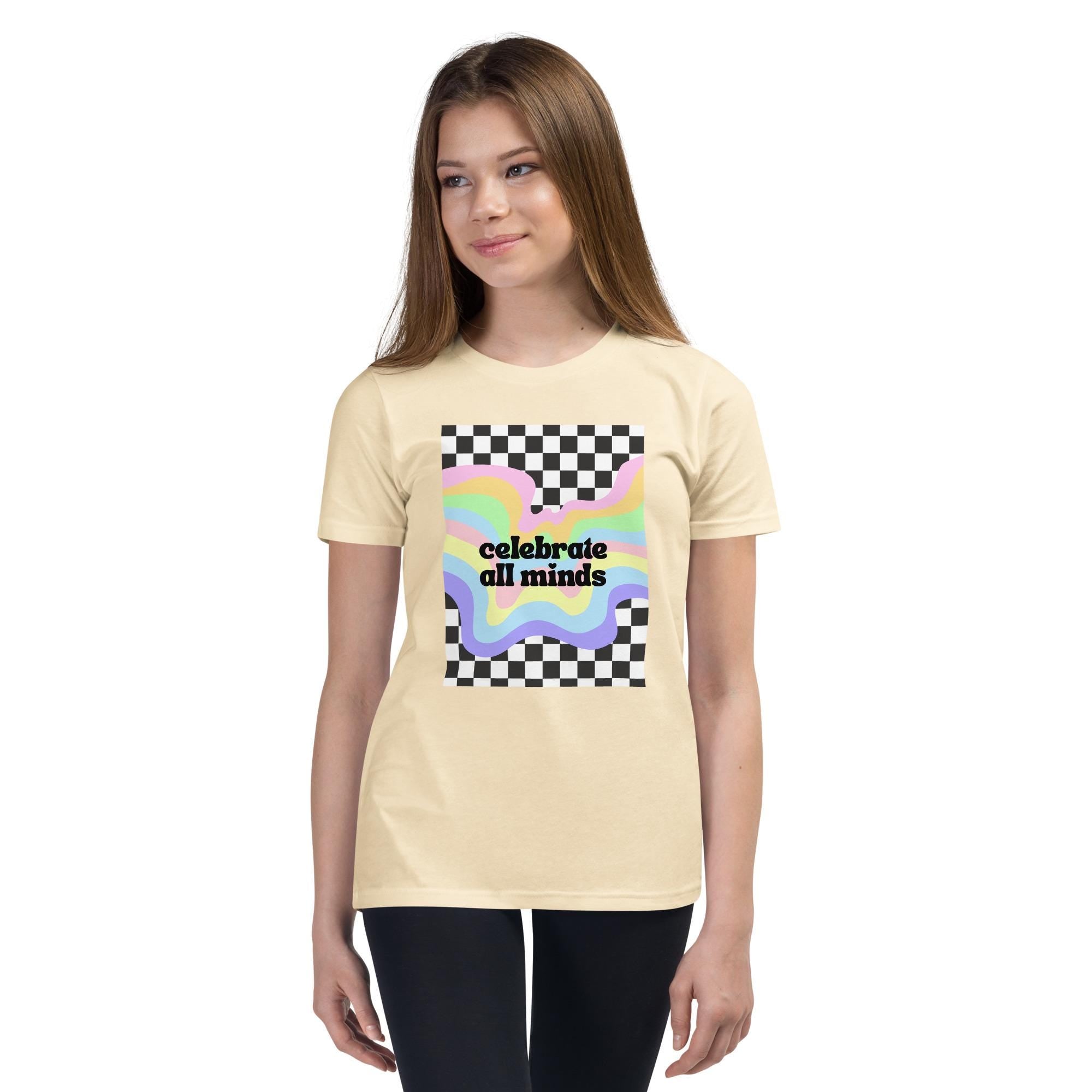 Celebrate all Minds Youth Short Sleeve Tee