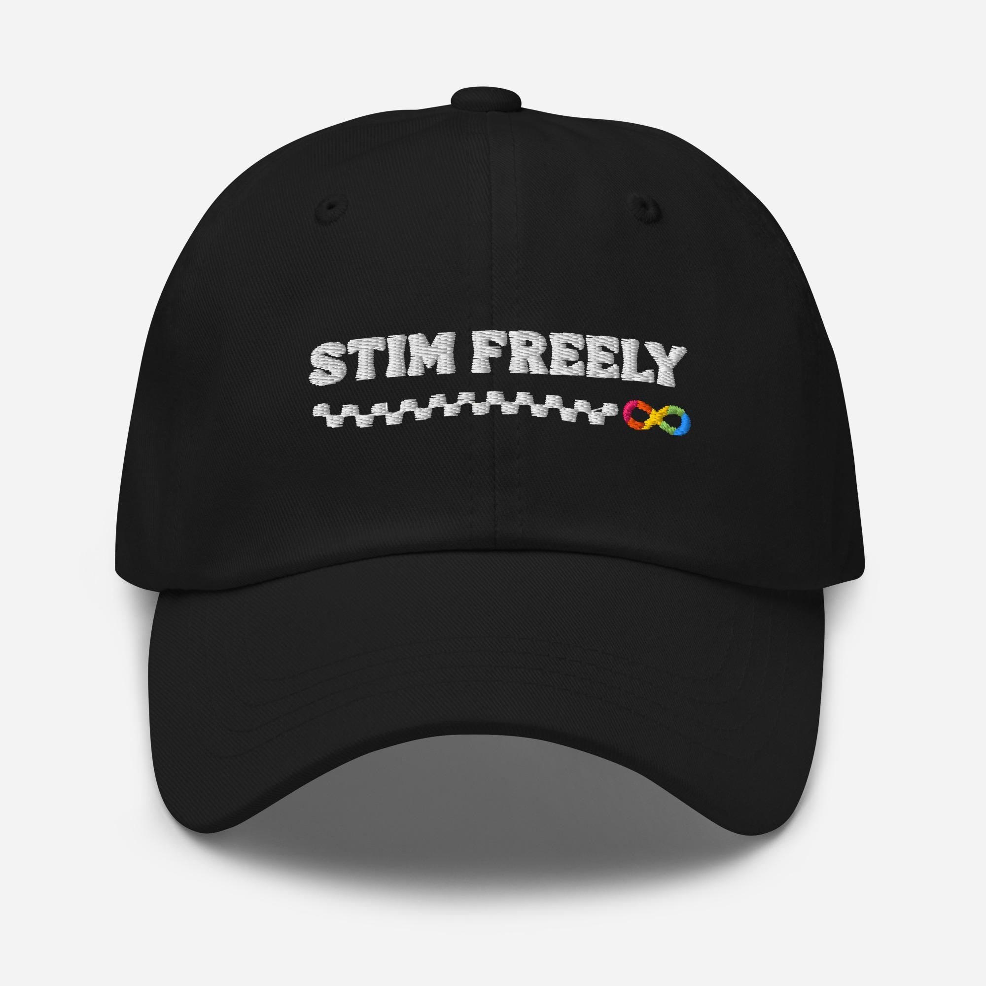 Stim Freely Autism Awareness Dad hat