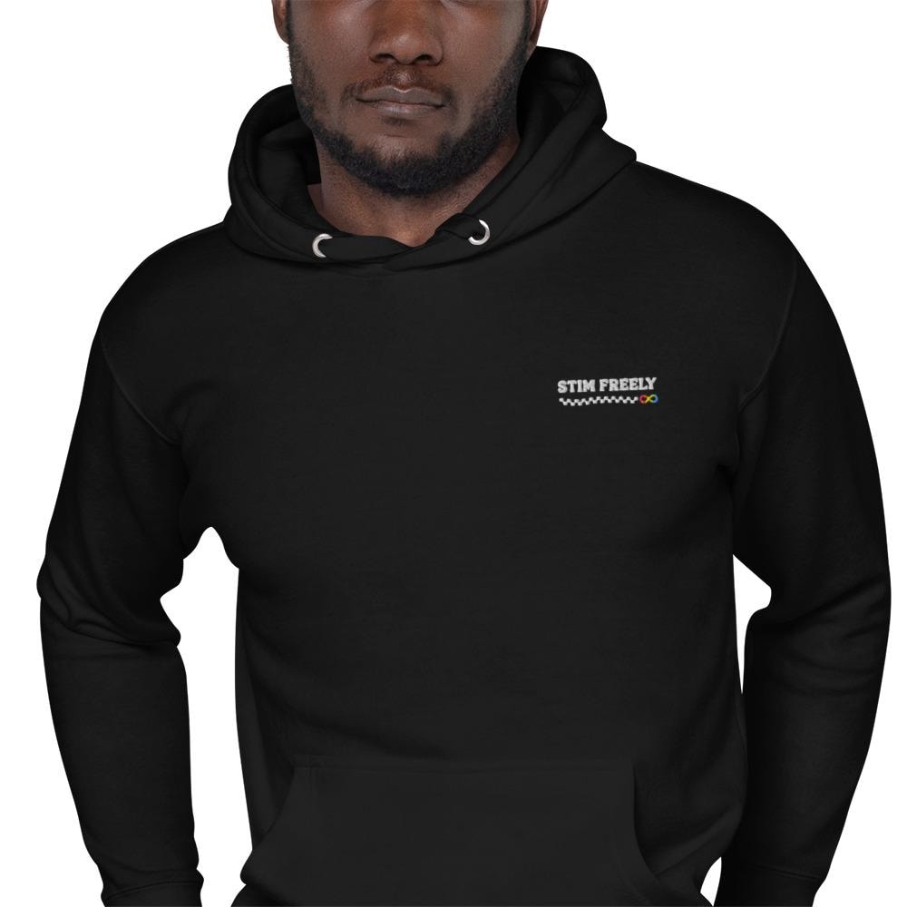 Stim Freely Celebrate all Minds Autism Awareness Hoodie