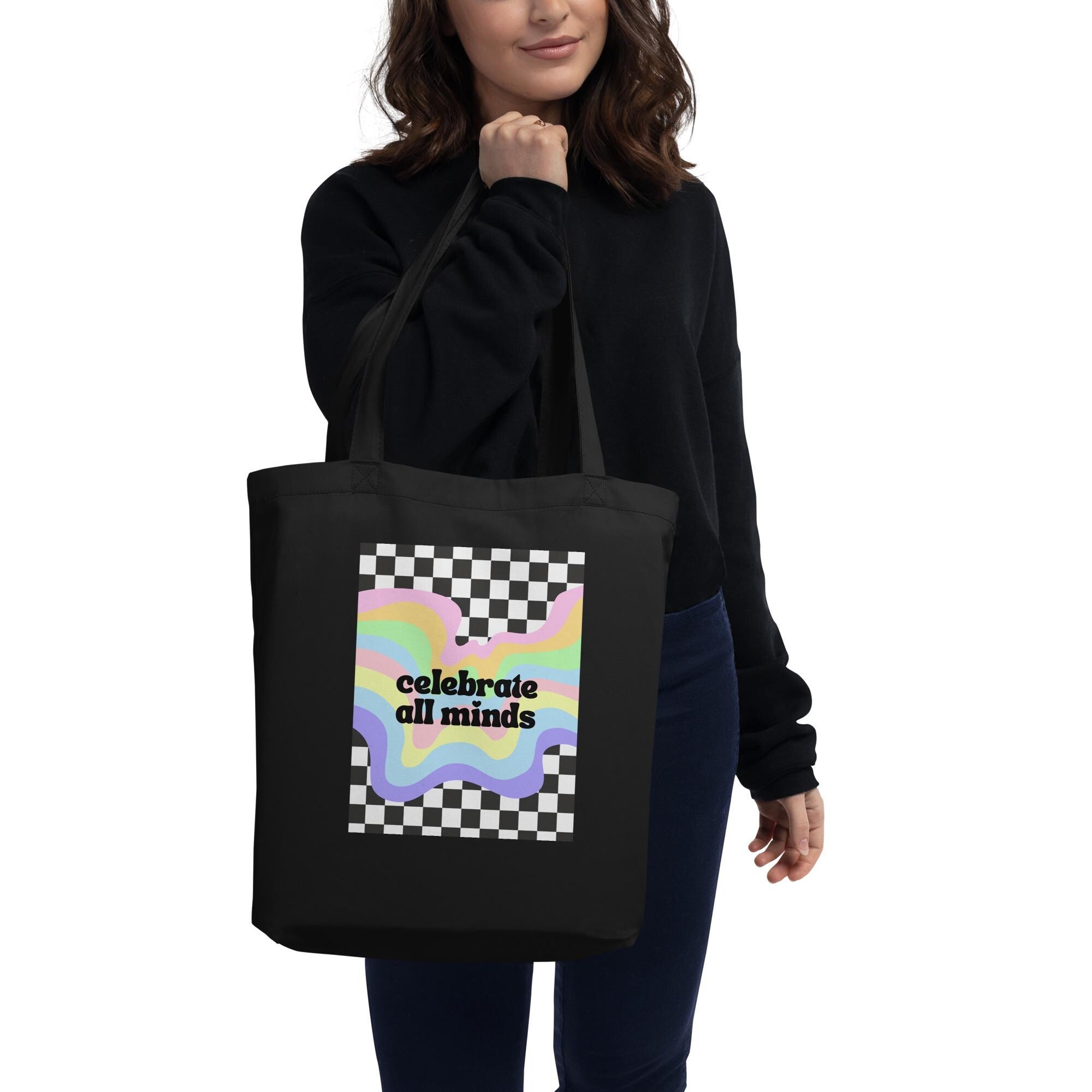 Celebrate all Minds Autism Awareness Eco Tote Bag