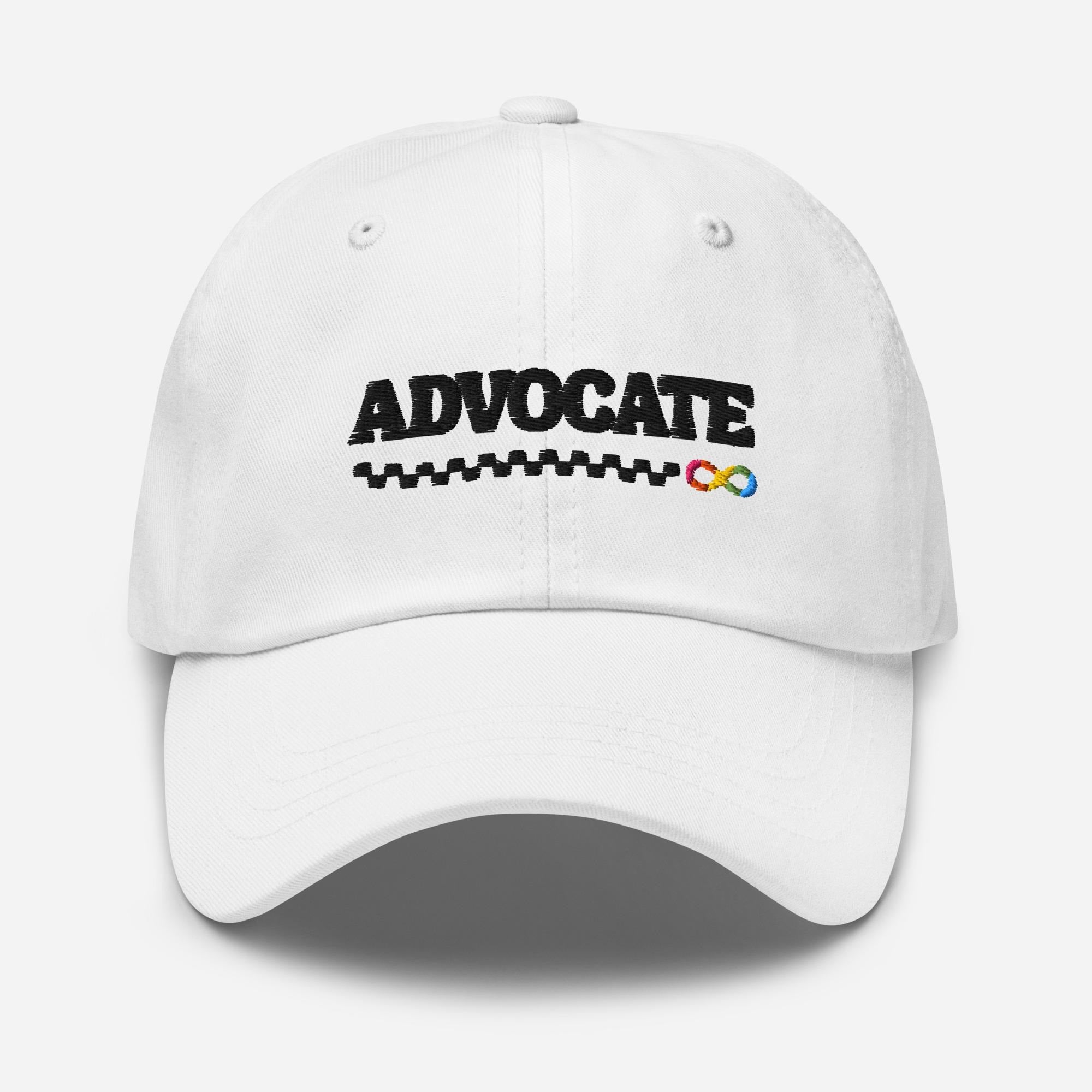 Advocate Autism Awareness Dad hat