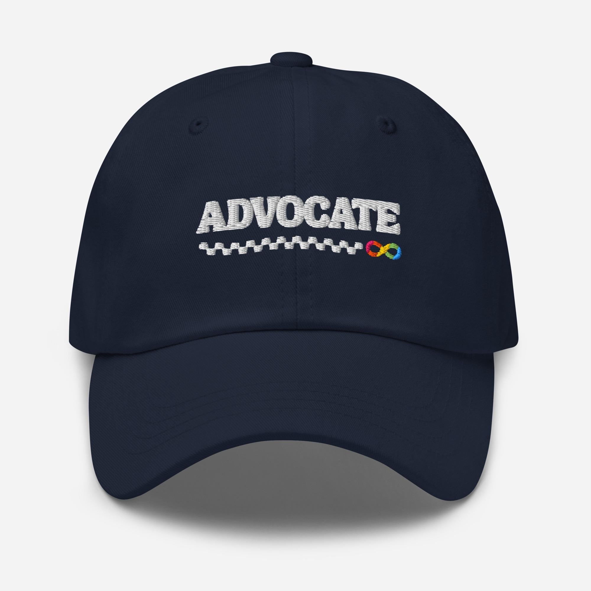 Advocate Autism Awareness Dad hat