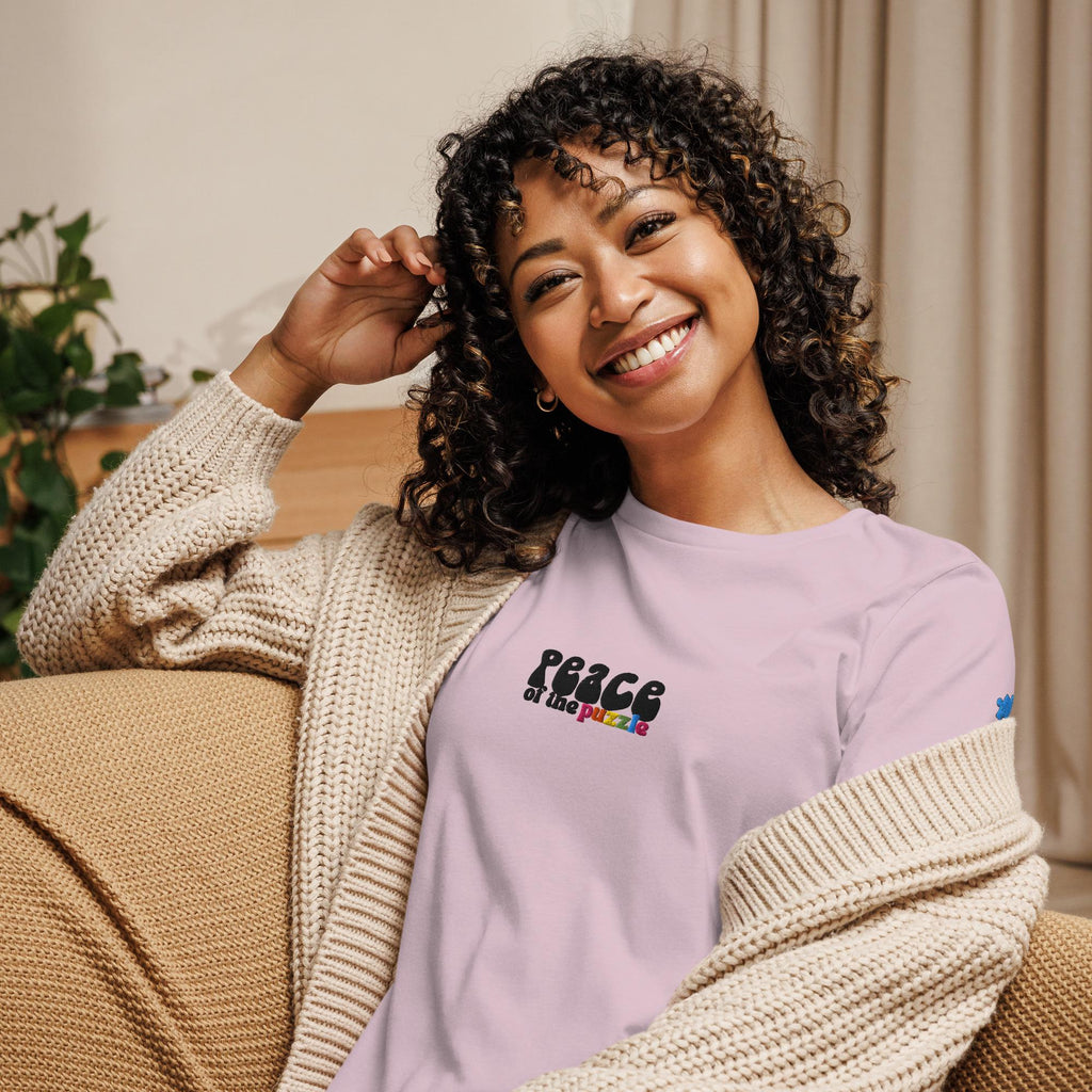 Peace of the Puzzle Autism Awareness Women's Relaxed T-Shirt