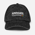 Advocate Autism Awareness Vintage Cotton Twill Cap