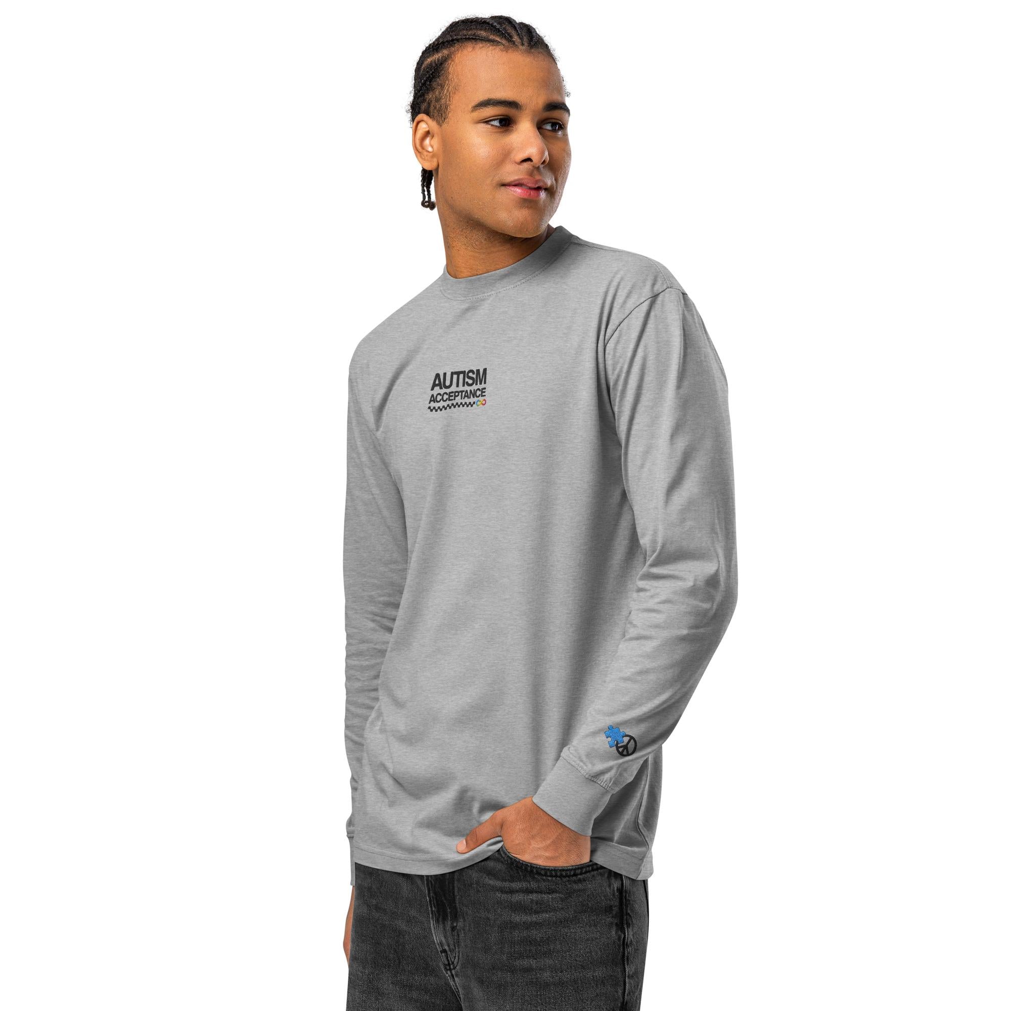 Men's heavyweight long sleeve t-shirt