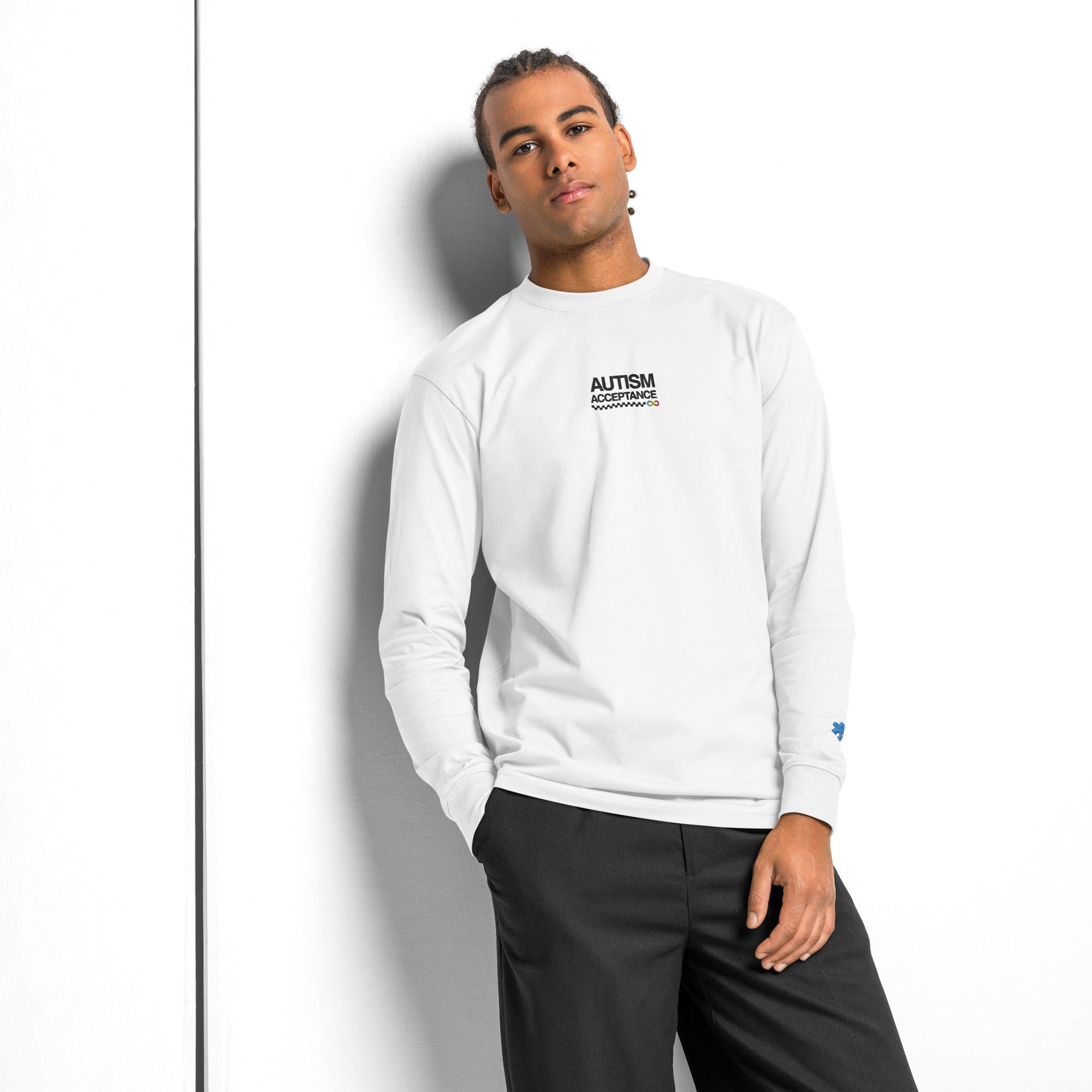Men's heavyweight long sleeve t-shirt