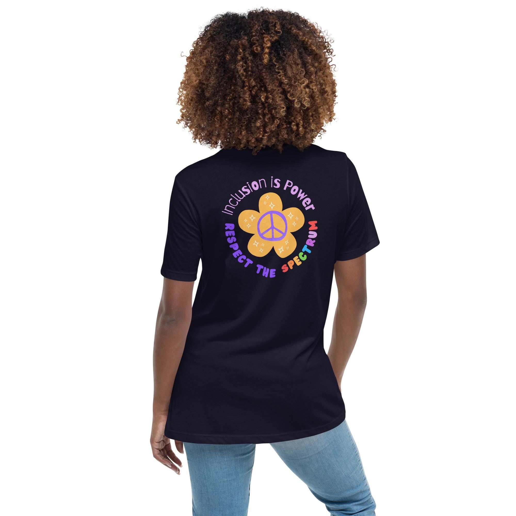 Inclusion is Power Respect the Spectrum Women's Relaxed Tee