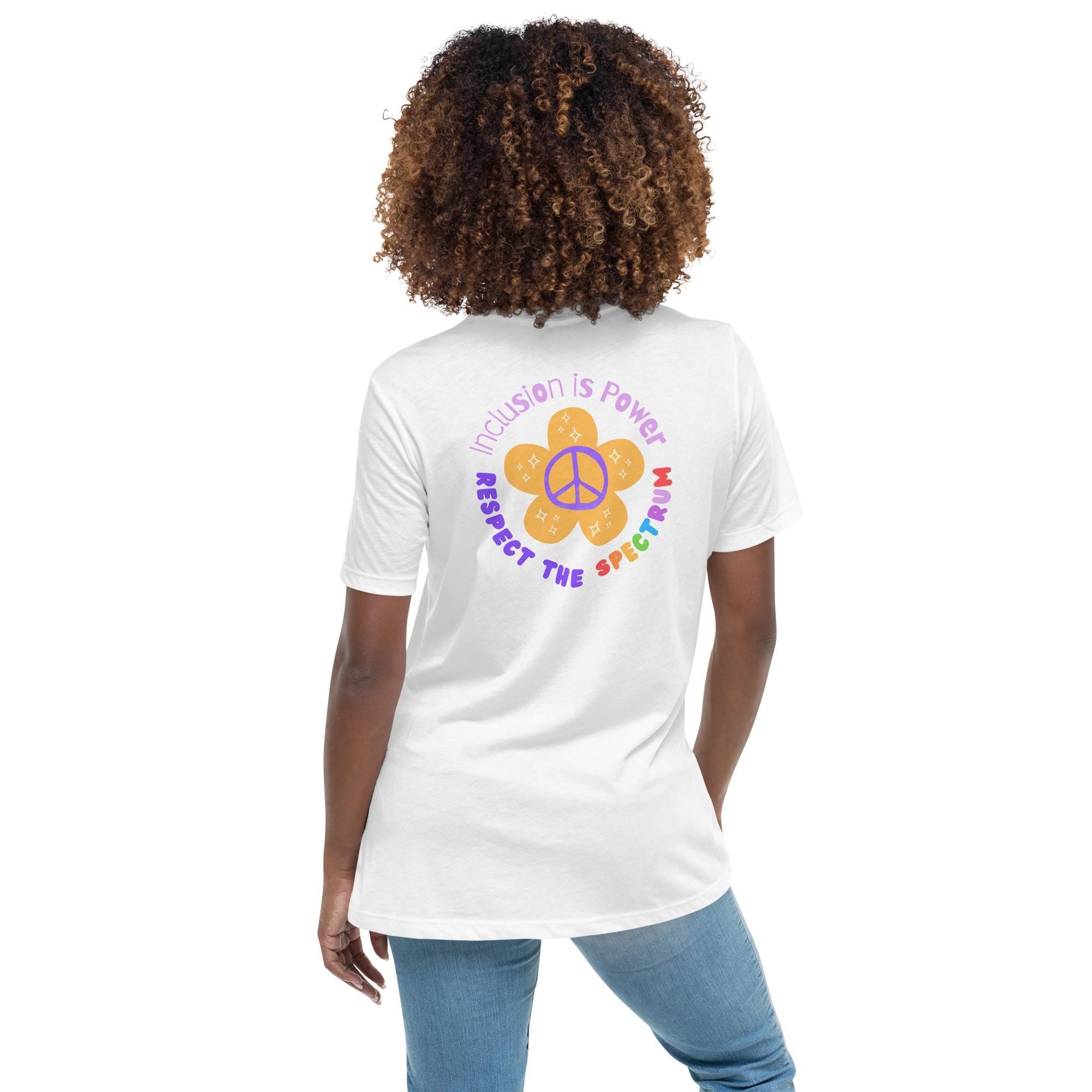 Inclusion is Power Respect the Spectrum Women's Relaxed Tee