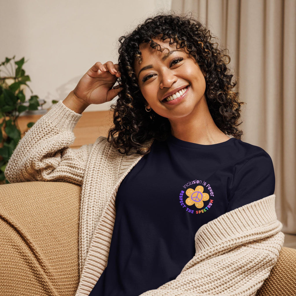 Inclusion is Power Respect the Spectrum Women's Relaxed Tee