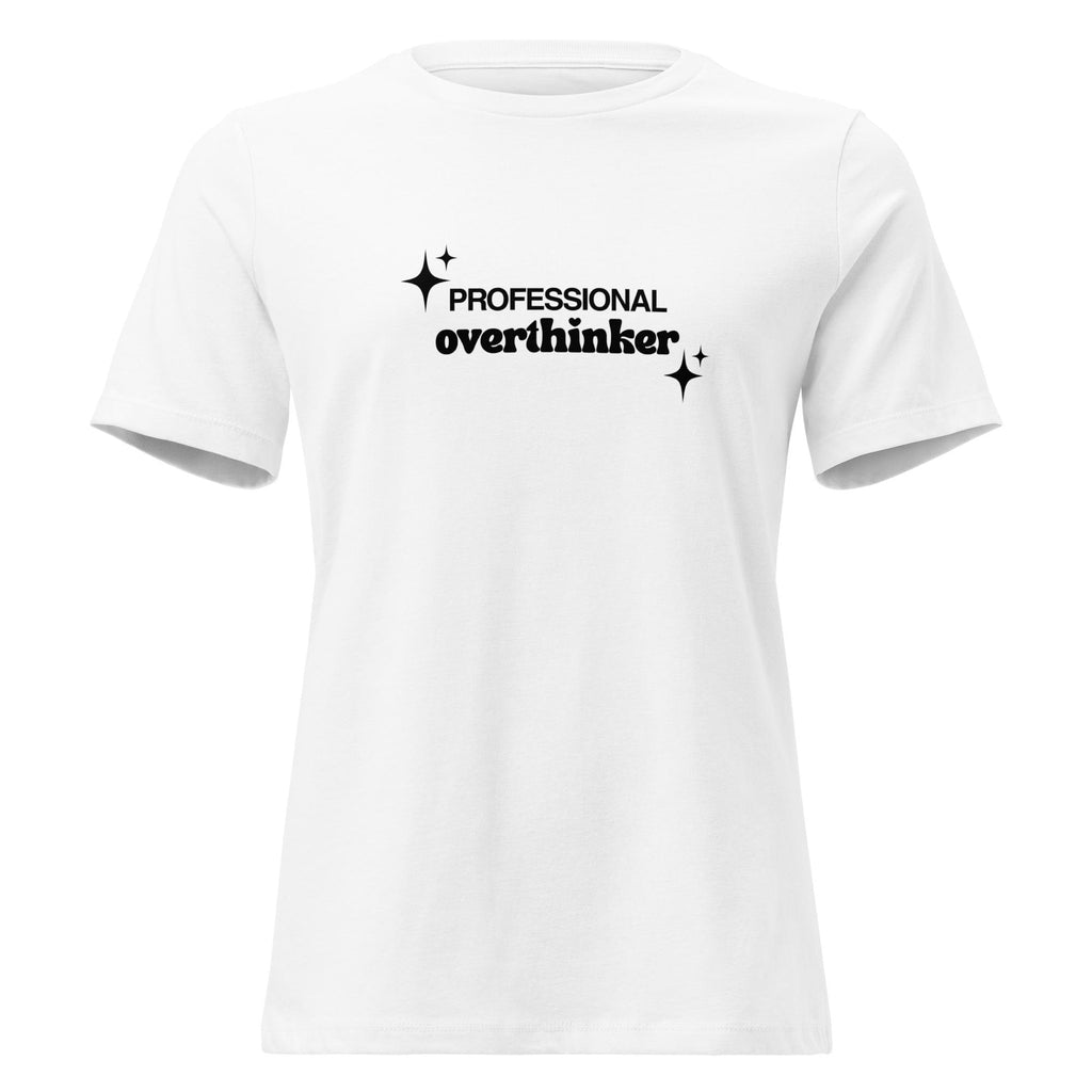 Professional Overthinker Neurodiversity Awareness Women's Relaxed Tee