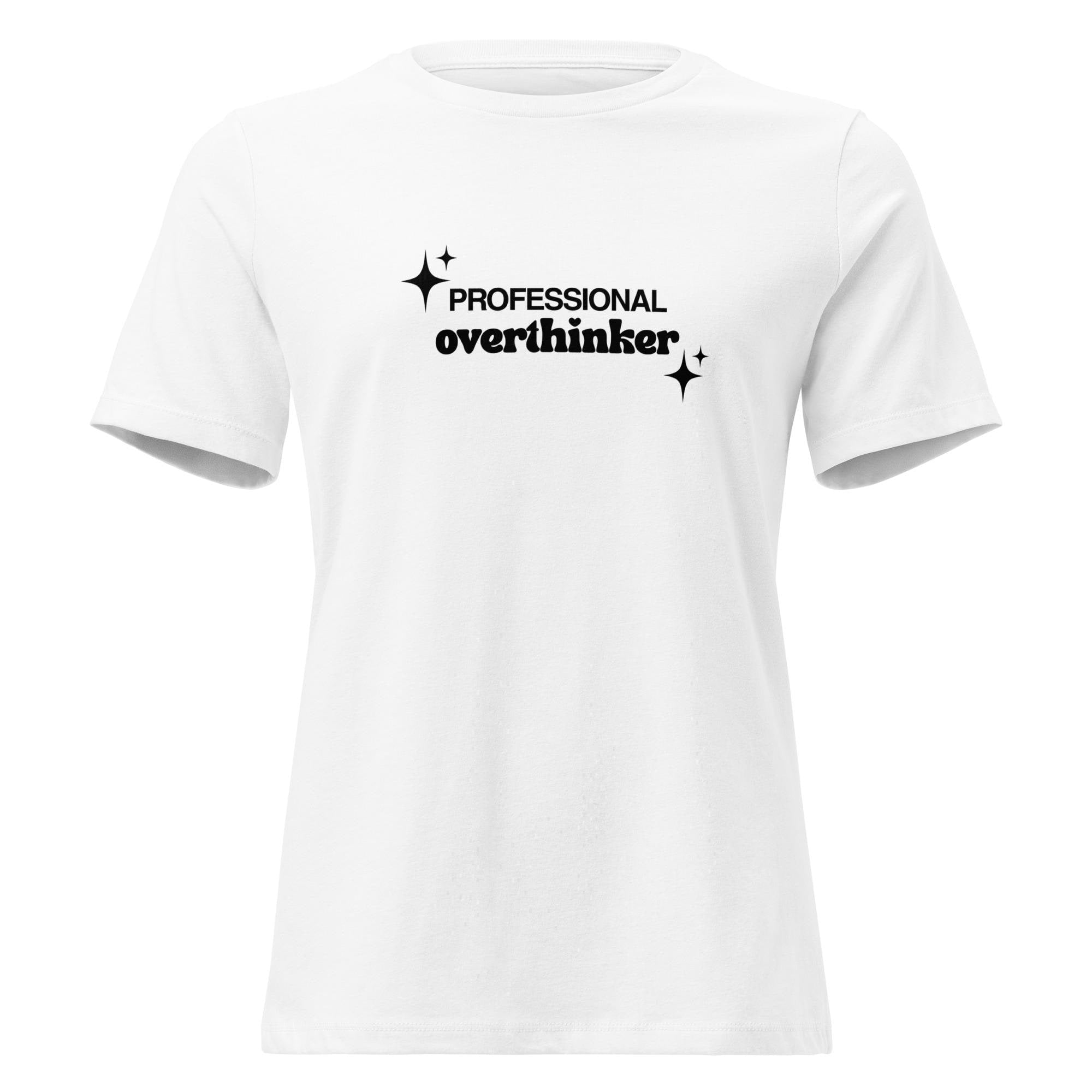 Professional Overthinker Neurodiversity Awareness Women's Relaxed Tee