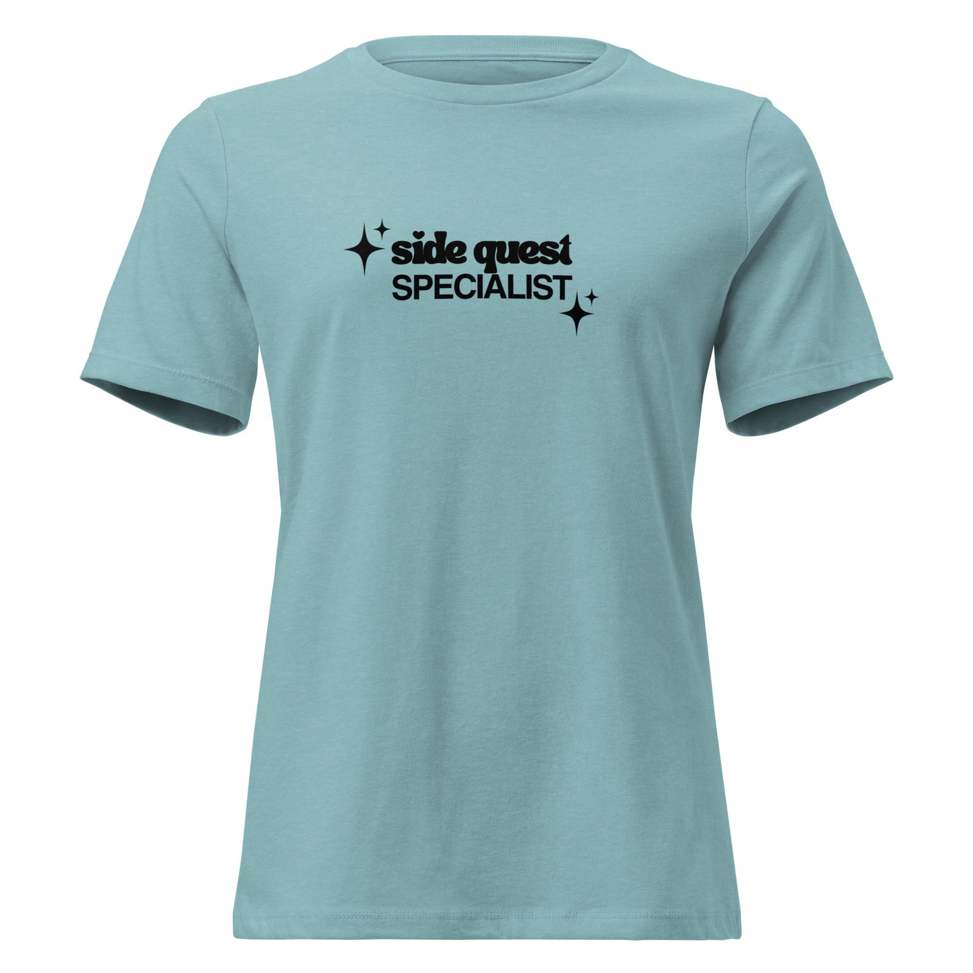 Side Quest Specialist Neurodiversity Awareness Women's Relaxed Tee
