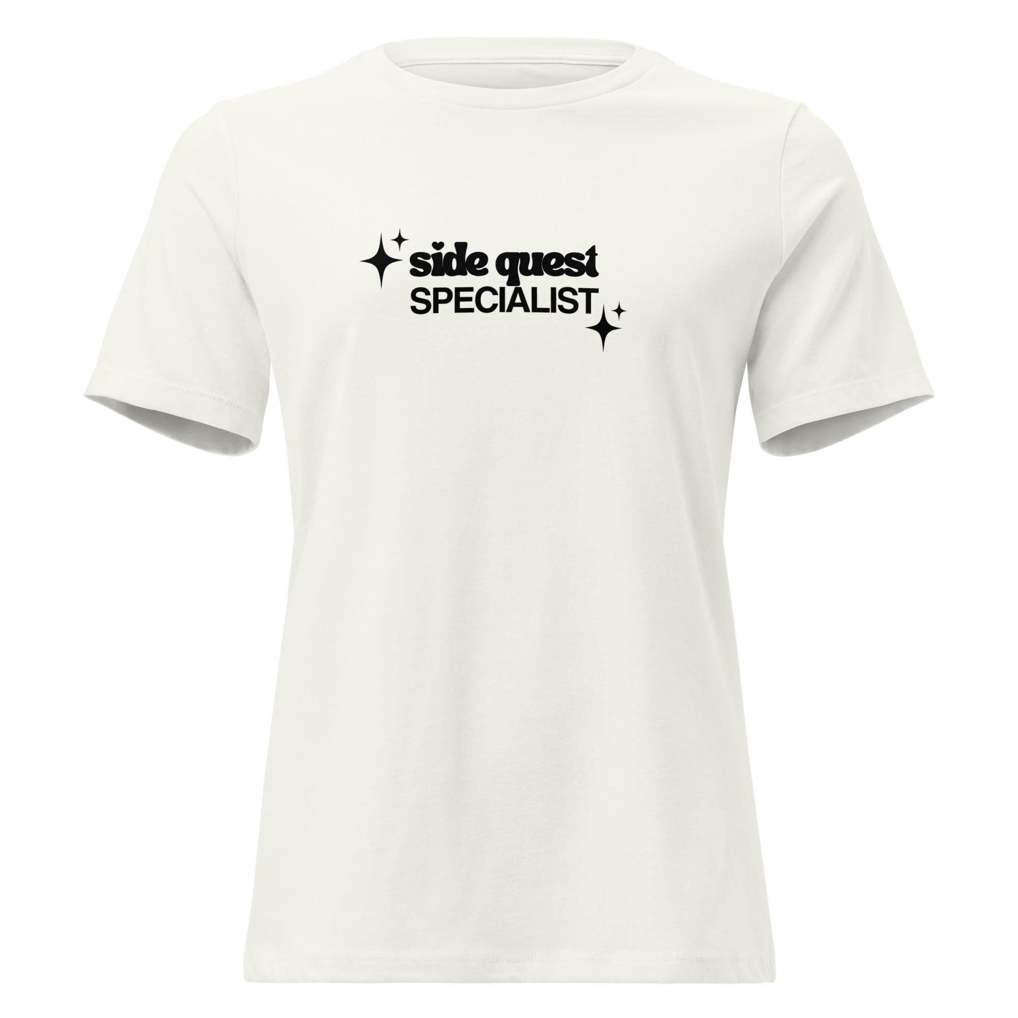 Side Quest Specialist Neurodiversity Awareness Women's Relaxed Tee