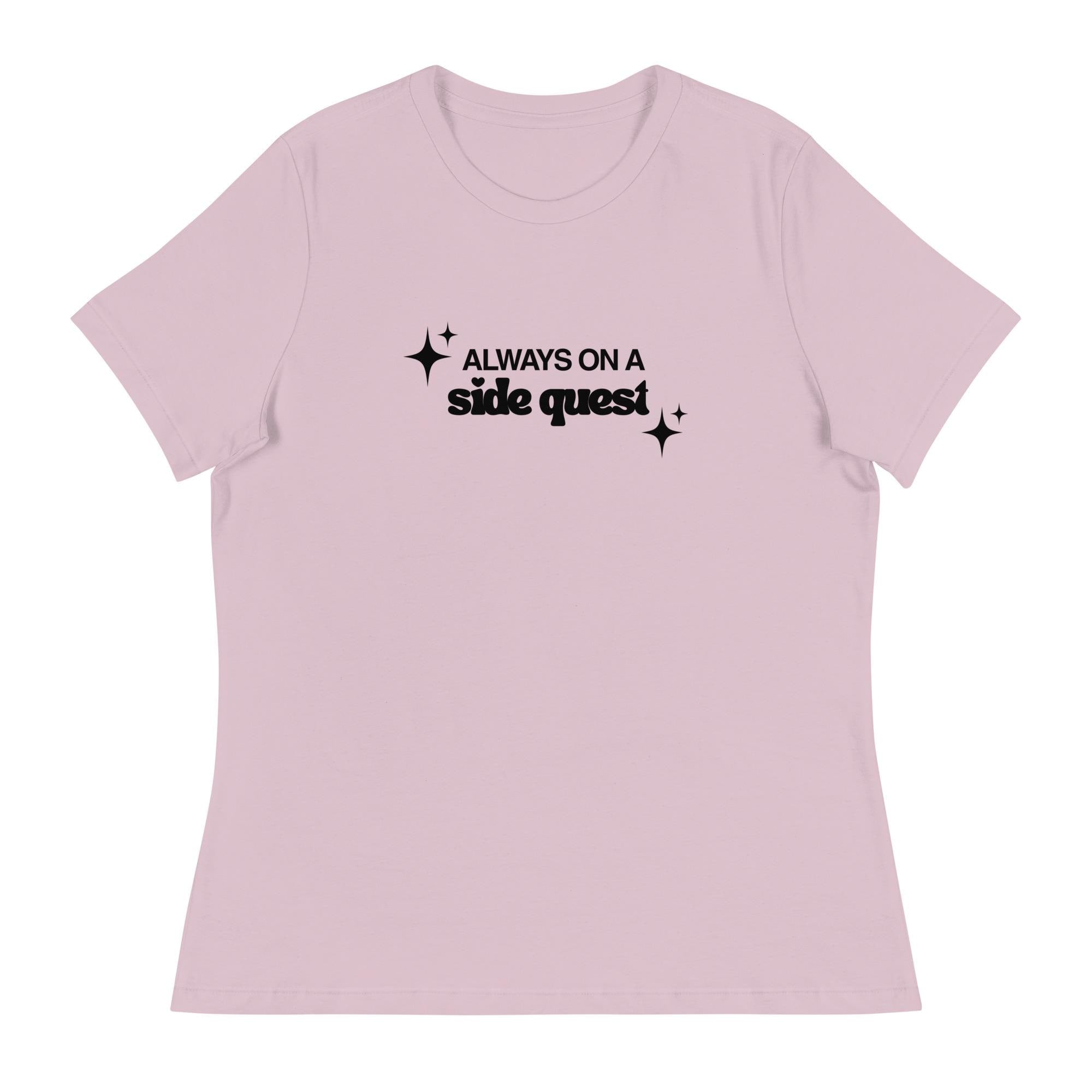 Always on a Side Quest Women's Relaxed Tee