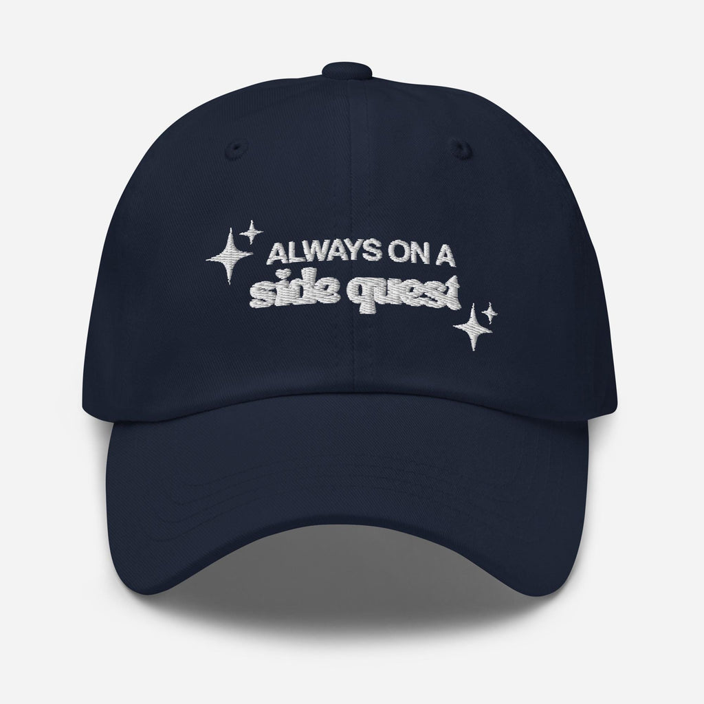 Always on a Side Quest Neurodiversity Awareness Dad hat