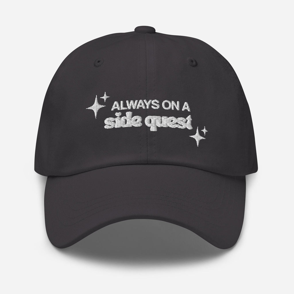 Always on a Side Quest Neurodiversity Awareness Dad hat
