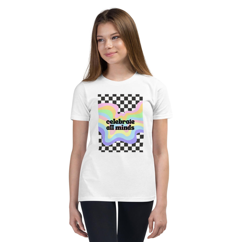 Celebrate all Minds Youth Short Sleeve Tee