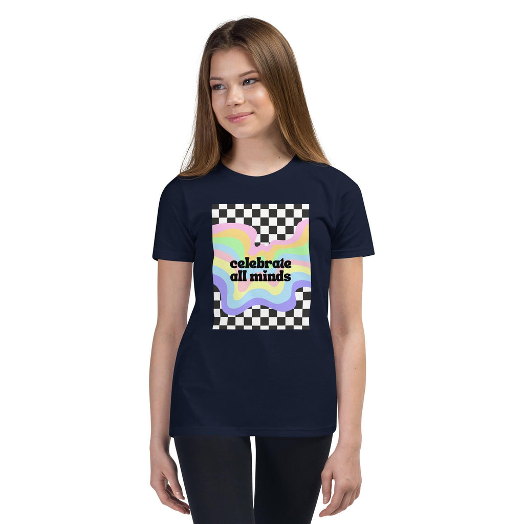Celebrate all Minds Youth Short Sleeve Tee
