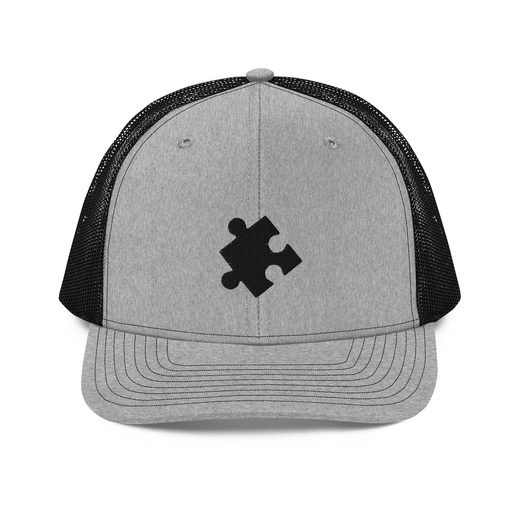 Puzzle Piece Autism Awareness Trucker Cap