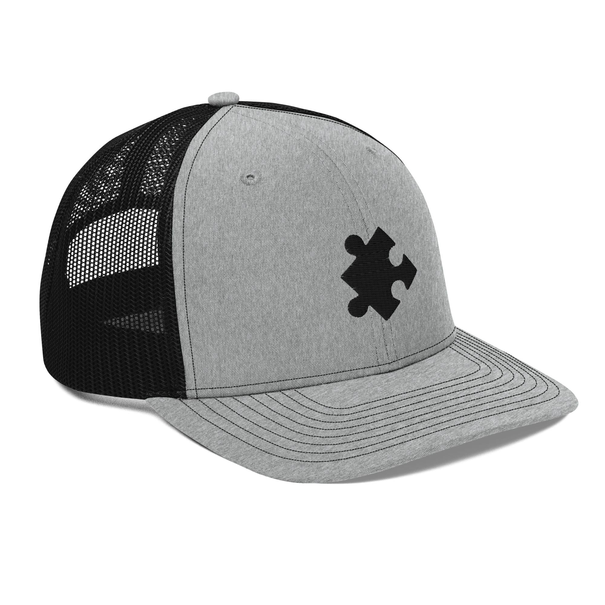 Puzzle Piece Autism Awareness Trucker Cap